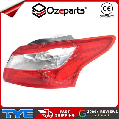RH RHS Right Hand Tail Light Lamp For Ford Focus 4 Door Sedan LW 2011~2015 - Image 1 of 4