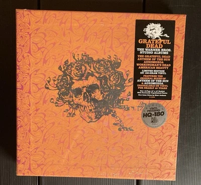 Grateful Dead The Warner Bros. Studio Albums Vinyl Box Set Sealed New!!!! - Image 1 of 2