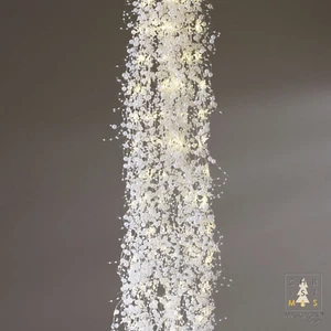 Mascagni Addobbi per alberi con cascata di perle a 12 fili   Bianco - Foto 1 di 1