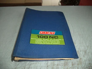 CATALOGO PARTI DI RICAMBIO ORIGINALE FIAT 100NC  ANNO DI STAMPA 1973 - Foto 1 di 2
