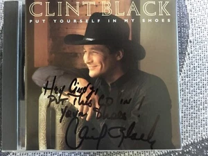 CLINT BLACK Put Yourself In My Shoes handsigniertes CD Booklet - Bild 1 von 4