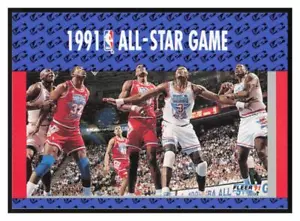 1991-92 Fleer #237 1991 All-Star Game Michael Jordan - Picture 1 of 2