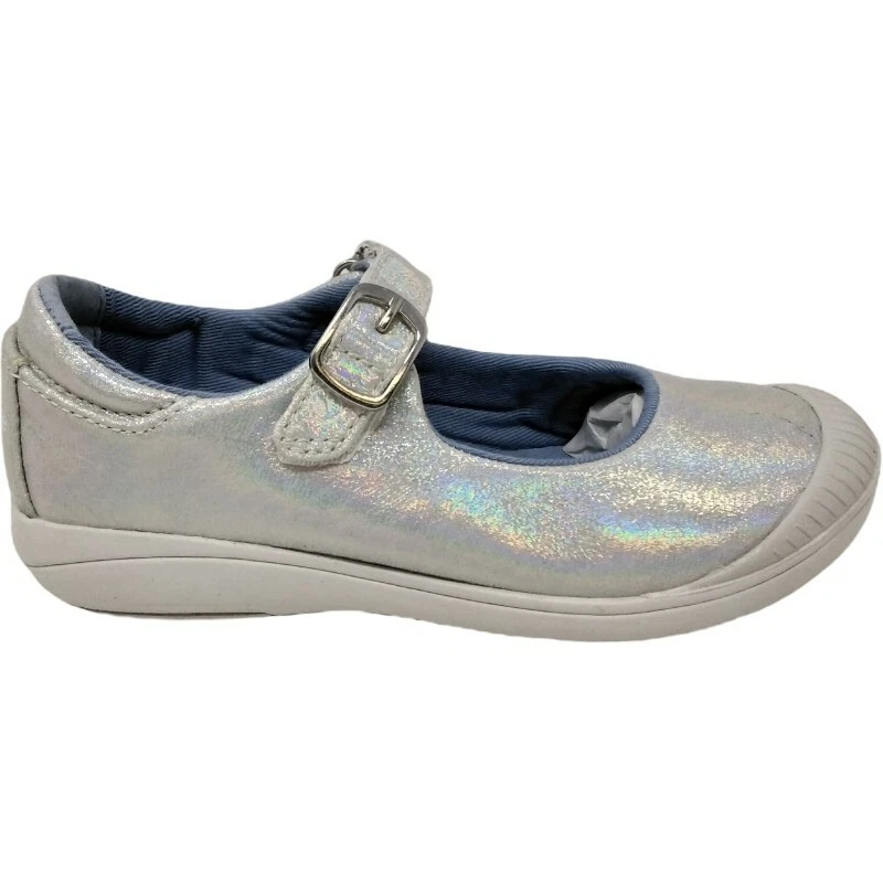 Stride Rite SR Reagan Big Girl Various Size Dress Shoes Iridescent NWB - Image 1 of 3