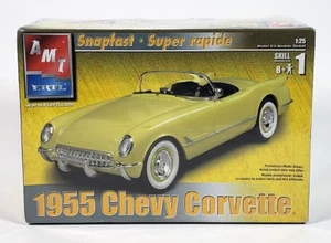 AMT ERTL 1955 Chevy Corvette escala 1:25 Snapfast modelo kit nuevo sellado 2005 - Imagen 1 de 8