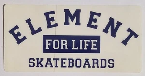 Element Skateboards For Life Sticker Decal - Picture 1 of 2