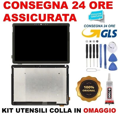 DISPLAY MICROSOFT SURFACE GO 2 1901 1906 1907 1926 1927 LCD TOUCH VETRO SCHERMO
