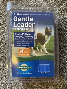 Gentle Leader Head Collar No Pull Medium Dog 25 - 60 Pounds New Blue - Picture 1 of 2
