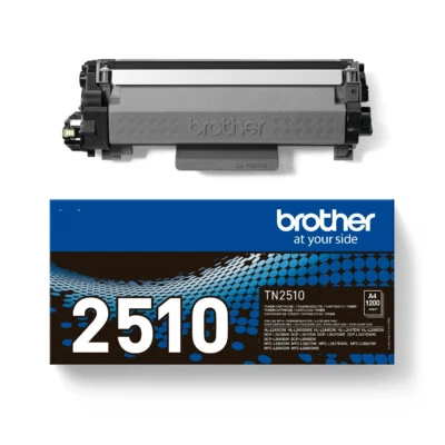 Brother TN-2510 Toner Cartridge Black Genuine Brother TN2510 MFC-L2980DW L2960DW - Image 1 of 4