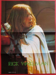 RICK WAKEMAN YES PIN UP POSTER 1976 CLIPPING JAPAN MAGAZINE RF 10O - Bild 1 von 2