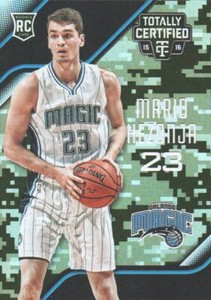 2015-16 Totally Certified Basketball Mirror Camo #170 Mario Hezonja 11/25