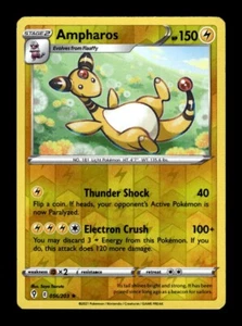 Pokemon Evolving Skies AMPHAROS 056/203  Reverse Holo - Picture 1 of 1