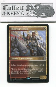 Inspiring Veteran Promo Pack Non-Foil Throne of Eldraine Near Mint - Picture 1 of 2