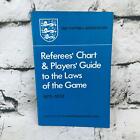 Vintage 1971 Football Association's Referees Chart And Players Guide Rule Book