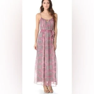 Twelfth Street By Cynthia Vincent Maxikleid Medium Adana verziert Seide Schlange - Bild 1 von 13
