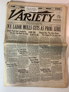 Vintage USA Newspaper - Variety New York 15 December 1976 - Picture 1 of 4