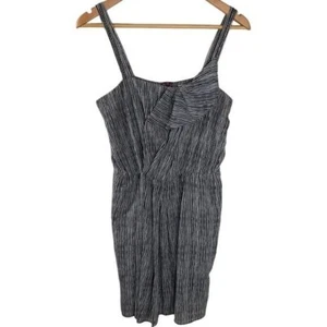 Rachel Roy Dress Womens Sundress Mini Size Small Black White Sheath Sleeveless - Picture 1 of 13