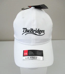 THE BRIDGES Arnold Palmer Curso de Firma Bajo Armadura Sombrero Blanco Ajustable Nuevo con Etiquetas - Imagen 1 de 7
