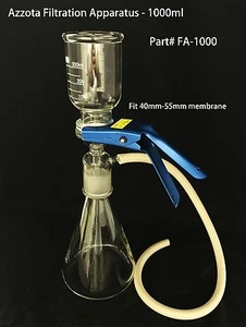 Aparato de filtración Azzota®, 1000 ml, 1 L - Imagen 1 de 8