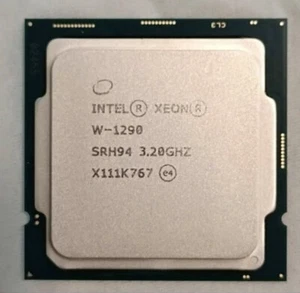 Intel Xeon W-1290 CPU 3.20GHz 10-Core 20-Threads LGA-1200 Processor/* - Picture 1 of 2