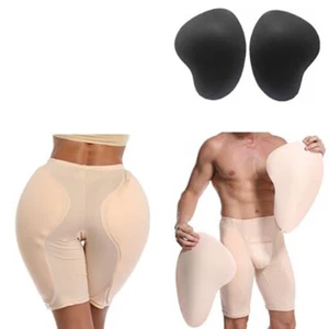 Schwamm Hüfte Oberschenkel Up Pads Crossdresser Po Enhancer Po Booster wiederverwendbar - Bild 1 von 26