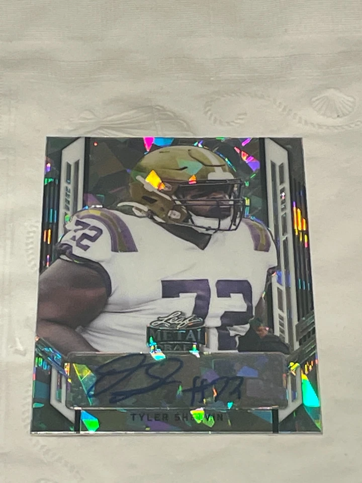 2021 Leaf Metal Draft Portrait Silver Crystals /50 Tyler Shelvin #PA-TS2 Auto - Image 1 of 1