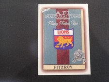 1996 AFL SELECT HALL OF FAME PLATINUM NO.104 FITZROY FOOTBALL CLUB