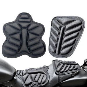 Motorcycle Comfort Air Cushion Seat Pad Universal Pressure Relief Seat Cover - Picture 1 of 11
