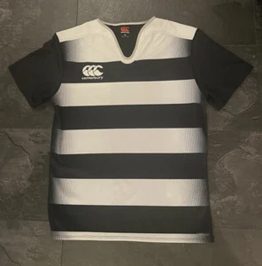 Canterbury Gents Mens Black Challenger Rugby Training Short Sleeve Top, Size XL - Picture 1 of 11