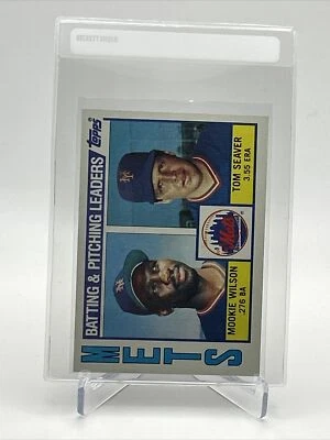 1984 Topps Mets Leaders/Checklist Baseball Card #246 NM-Mint FREE SHIPPING - Image 1 of 3