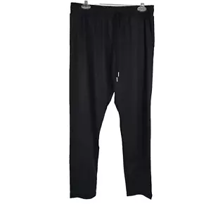 ZYIA ACTIVE Womens Everywhere Pants Black Large Nylon Spandex Joggers Pockets - Picture 1 of 4