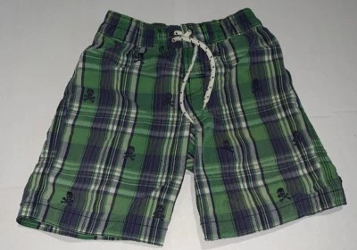 Usado - Pantalones Cortos Bebé Gap Cordón Cuadros Huesos Cruzados Niños (Talla 3T) Foto 1 de 4