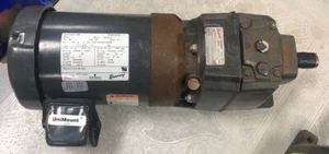 2HP Electric Gear Reduction Motor 10:1 AC 3 Phase Horizontal 750W 1725 RPM  - Picture 1 of 7