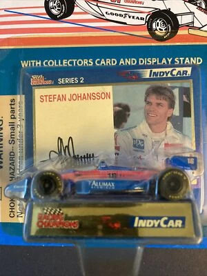 1995 Racing Champions Stefan Johansson #16 IndyCar Series 2 Alumax Aluminum - Image 1 of 4