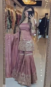 Pakistani Dress Salwar Kameez Ready To Wear Suits Indian Wedding Party Bollywood - Picture 1 of 6