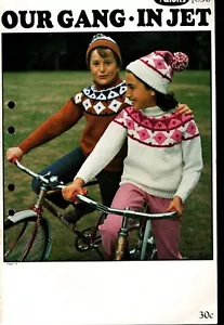 Patons Knitting Pattern 856 Jet Classic Knits 55-75 cm 12 ply - Picture 1 of 2