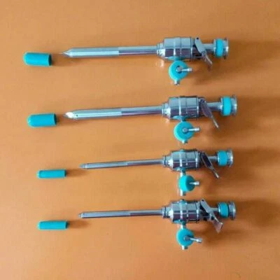 Cánula Trocar Piramidal Y Cono Romo SS 10mm 5mm Instrumentos Laparoscópicos 4 Piezas Foto 1 de 4