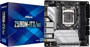 Placa madre Intel ASRock Z590M-ITX/AX LGA 1200 Intel Z590 SATA 6Gb/s Mini ITX - Imagen 1 de 7