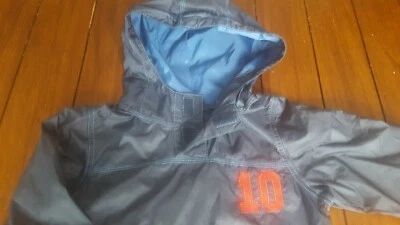 George Navy Blau Jungen Mädchen Regen Mantel Jacke Pac A Mac in A Bag Kagool Anorak - Bild 1 von 4