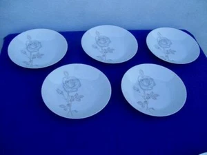 ROSENTHAL GERMANY *CLASSIC ROSE* ( LOT OF 5 ) SALAD / PASTA BOWLS RAYMOND LOEWY - Picture 1 of 4