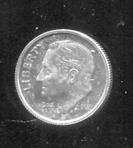 2002-S 90 % SILBERFEST ROOSEVELT DIME CH BU (V835) - Bild 1 von 2