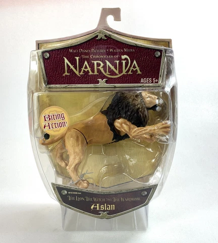 Aslan The Chronicles Of Narnia Action Figure New 2005 Witch & The Wardrobe Cover