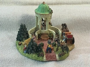 Christmas village victorian 1 piece wedding portrait gazebo EX8431 - Picture 1 of 10