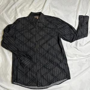 Eighty Eight Embellished Shirt Corpcore Western Metal Goth Mix Y2K Mens Sz L - Picture 1 of 6