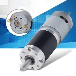 153RPM Brushed DC Motor All Metal Pure Copper Wire Rotor Fast Heat Dissipation - Picture 1 of 23