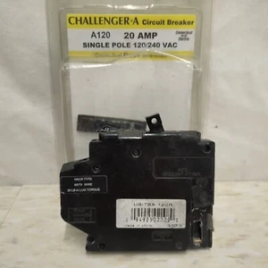 NEW Connecticut Electric A120 Challenger-A 20 Amp Single Pole Right - Picture 1 of 2