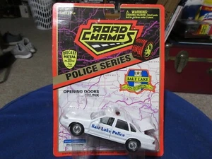 Road Champs Salt Lake City Utah Police 1993 Ford Crown Victoria 1:43 O Scale - Picture 1 of 3