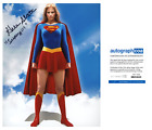 Helen Slater autografo firmato firmato su 20x25 ""Supergirl"" foto di persona ACOA
