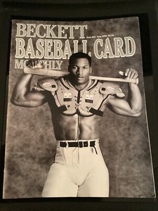 Beckett Baseball Card Monthly June 1990 Issue #63 BO JACKSON No Label