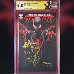 MILES MORALES SPIDER-MAN #39 VARIANTE TAO CUBIERTA CGC 9.8 SS ESBOZADA POR IVAN TAO - Imagen 1 de 1