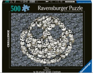 RAVENSBURGER 500 PC PZL THE NIGHTMARE B4 CHRISTMAS KING OF TERROR CHALLENGE 2025 - Picture 1 of 1